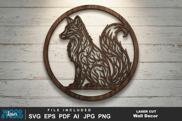 Animal Wall Art Laser Cut SVG: Stunning Nature-Inspired Designs