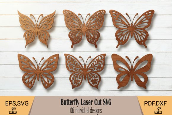 Butterfly Laser Cut SVG Designs for Creative Projects