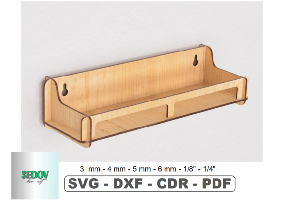 Elevate Your Decor with a Laser Cut Small Display Ledge